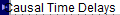 Causal Time Delays